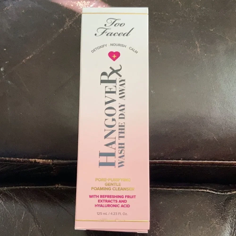 Too Faced HangoverRx Wash Away the Day Pore Purifying Gentle Foaming Cleanser